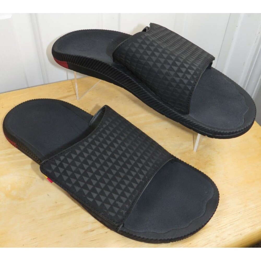 Olukai Halo Olu-M Slide Sandals Hook & Loop Adjustable Men's Size US 14/EU 47